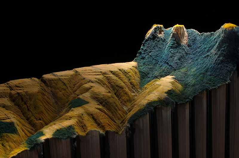 Illustration for article titled This Intricate Landscape Is Carved Into the Encyclopedia Britannica